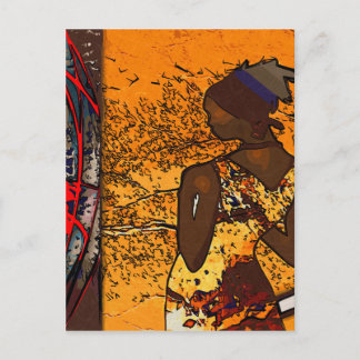 Cartão Postal África - Prescrições do estilo Vintage AF107