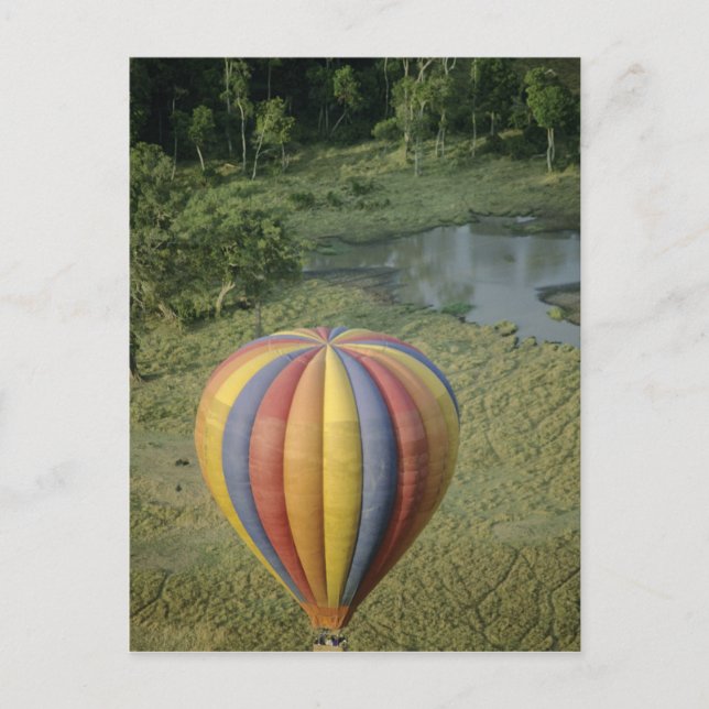 Cartão Postal África, Quênia, Masai Mara Reserva Nacional, 3 (Frente)