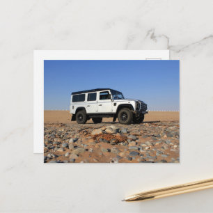 Cartão Postal África Sobrevoando 4x4 Viagem Rodoviária na Namíbi