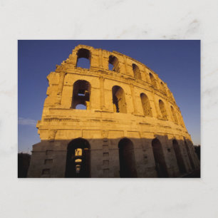 Cartão Postal África, Tunísia, El Jem. Ruínas de um Romano 3