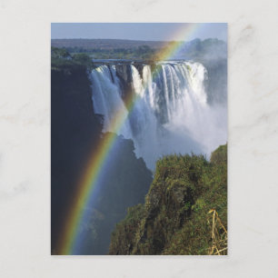 Cartão Postal África, Zimbábue, Cataratas Vitória