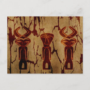 Cartão Postal africano