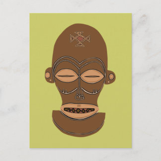 Cartão Postal Afrika Africa Maske Mask Djokwe