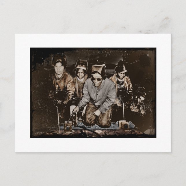 Cartão Postal Afro-Americano Steelakers WII (Frente)