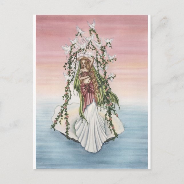 Cartão Postal Afrodite (Frente)