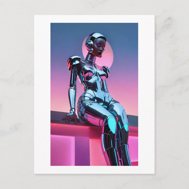 Cartão Postal Afrofuturismo 9 (Frente)