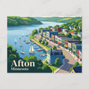 Cartão Postal Afton EUA