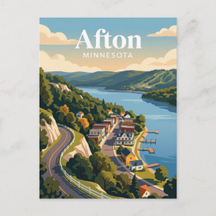 Cartão Postal Afton EUA