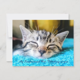 Cartão Postal Ag Smaoineamh Ort Pensando em você no postal