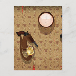 Cartão Postal Agência Detetive