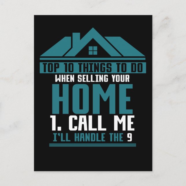 Cartão Postal Agente Imobiliário Best Imóveis Invenstor (Frente)