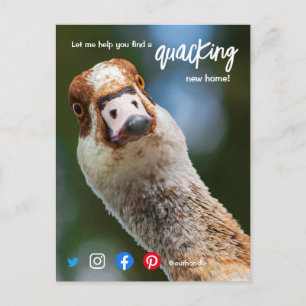 Cartão Postal agente imobiliário maravilhoso incrível marketing