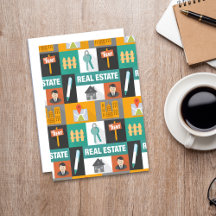 Agente imobiliário profissional