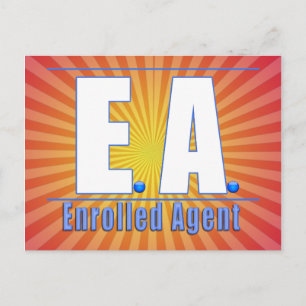 CARTÃO POSTAL AGENTE INSCRITO EA LOGO1