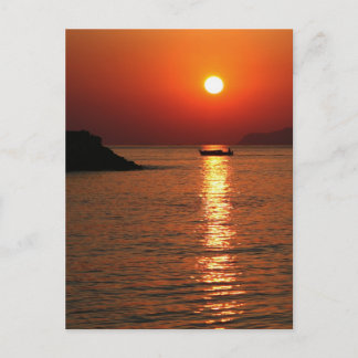 Cartão Postal Agios Nikolaos sunrise, Creta