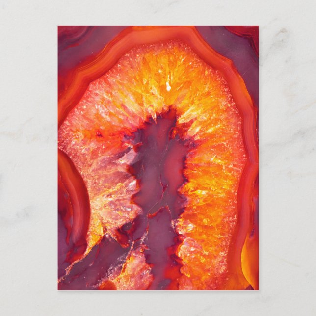 Cartão Postal Agitar Fogo (Frente)