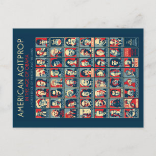 Cartão Postal Agitprop Americano na Era de Obama - Cartão-posta