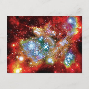 Cartão Postal Aglomerado de Estrelas Lynx Arc Starbirth Impressã