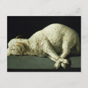 Cartão Postal Agnus Dei, c.1635-40