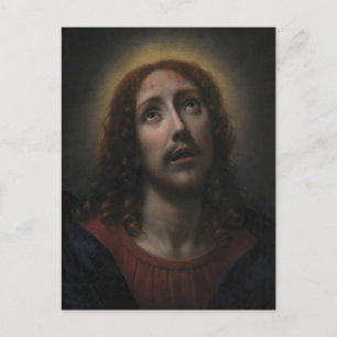 Cartão Postal Agonia de Cristo no Jardim por Carlo Dolci