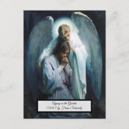 Cartão Postal Agonia no Cristo de Jesus Jardim