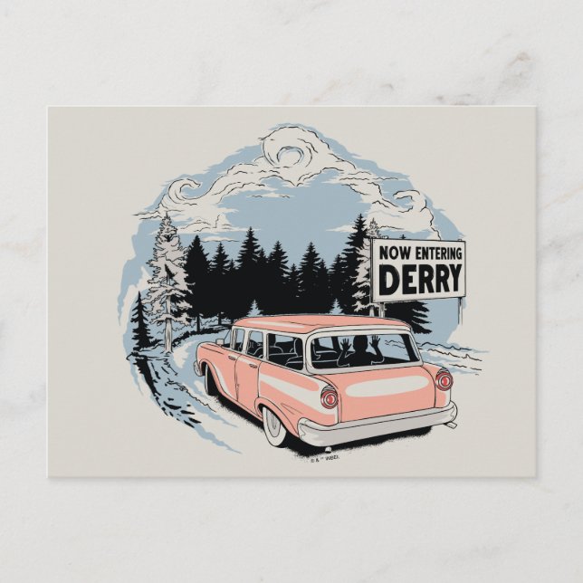 Cartão Postal Agora entrando em Derry (Frente)