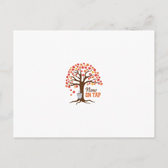 Cartão Postal Agora na torneira (Frente)