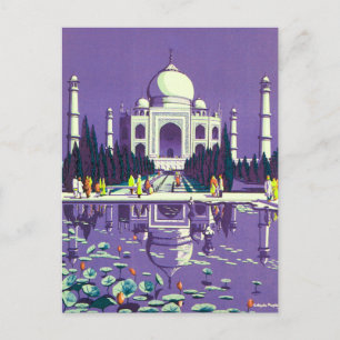 Cartão Postal Agra ~ Taj Mahal