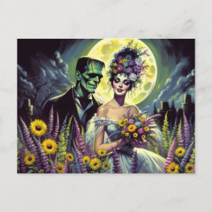 Cartão Postal Agradecimento Nupcial