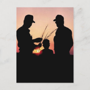 Cartão Postal Agricultores e Sunset