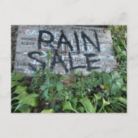 Água da chuva barata