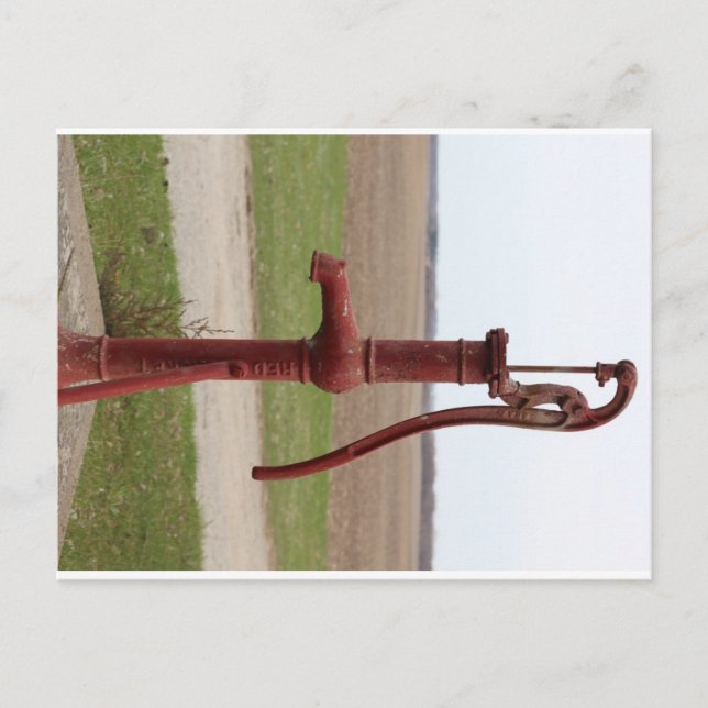 Cartão Postal Água de Iowa (Frente)