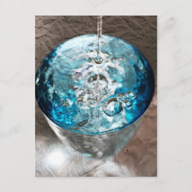 Cartão Postal água de papel (Frente)