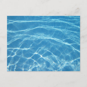 Cartão Postal Água de piscina bonita