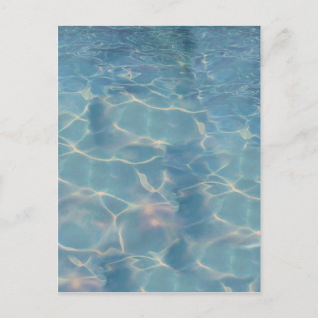 Cartão Postal Água do oceano (Frente)
