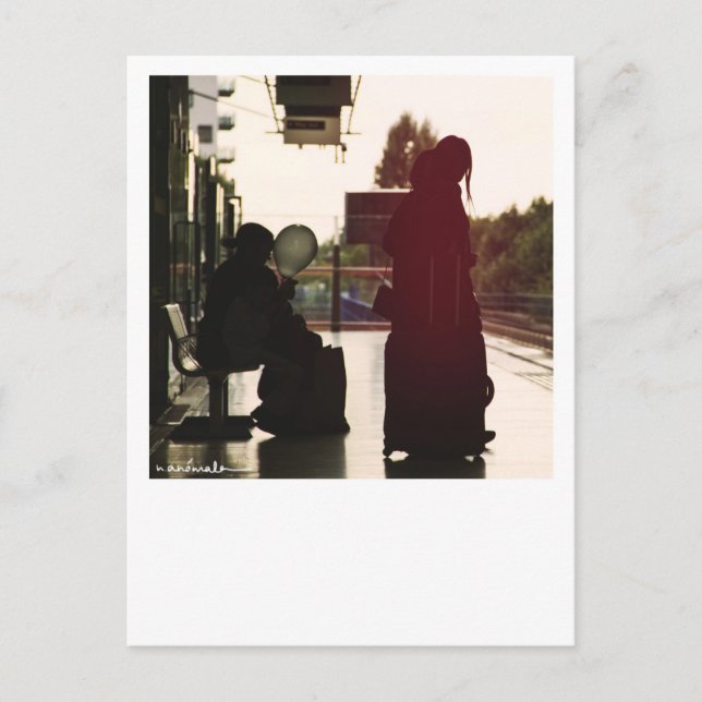 Cartão Postal Aguardando (Frente)