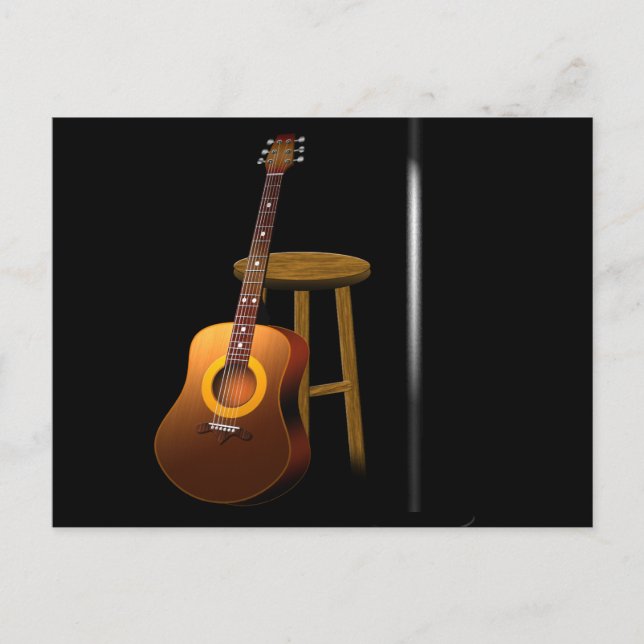 Cartão Postal Aguardando bis (Frente)