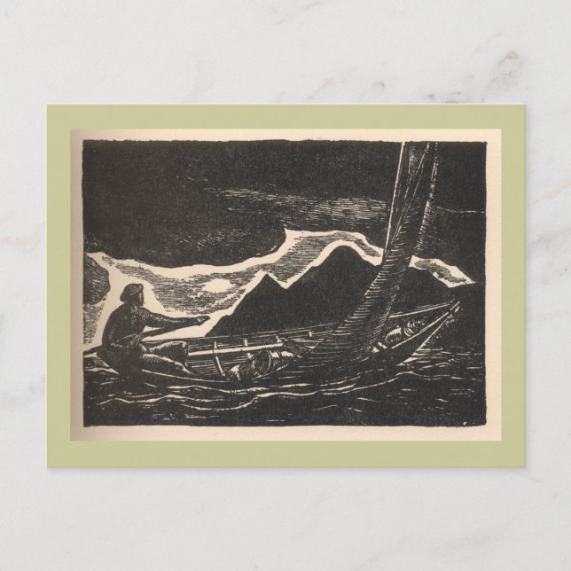 Cartão Postal Águas Desconhecidas (Frente)