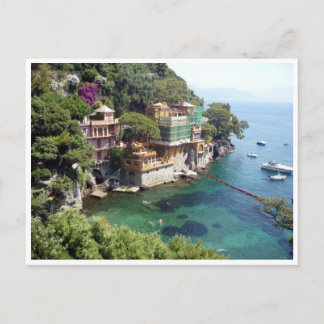 Cartão Postal águas limpas do portofino