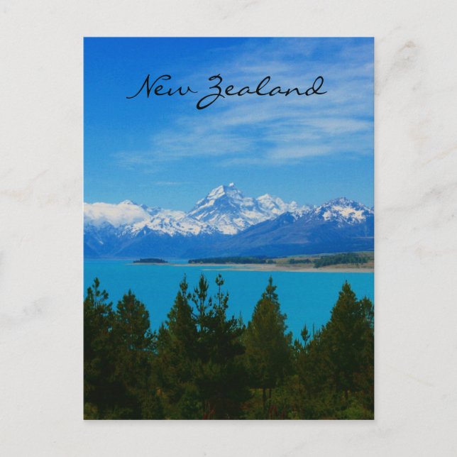 Cartão Postal águas montanhosas cozinheiras (Frente)