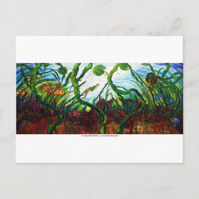 CARTÃO POSTAL Águas Não Descartadas (Frente)