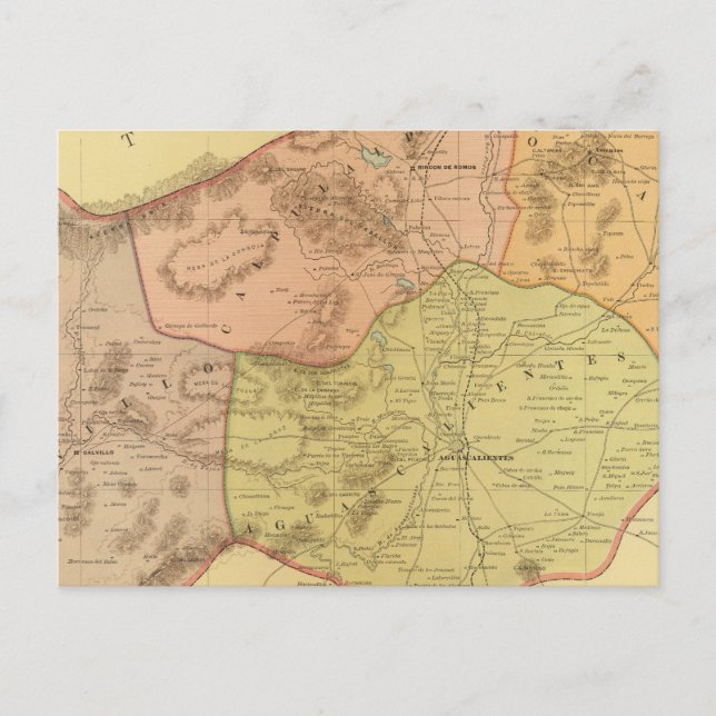 Cartão Postal Aguascalientes (Frente)