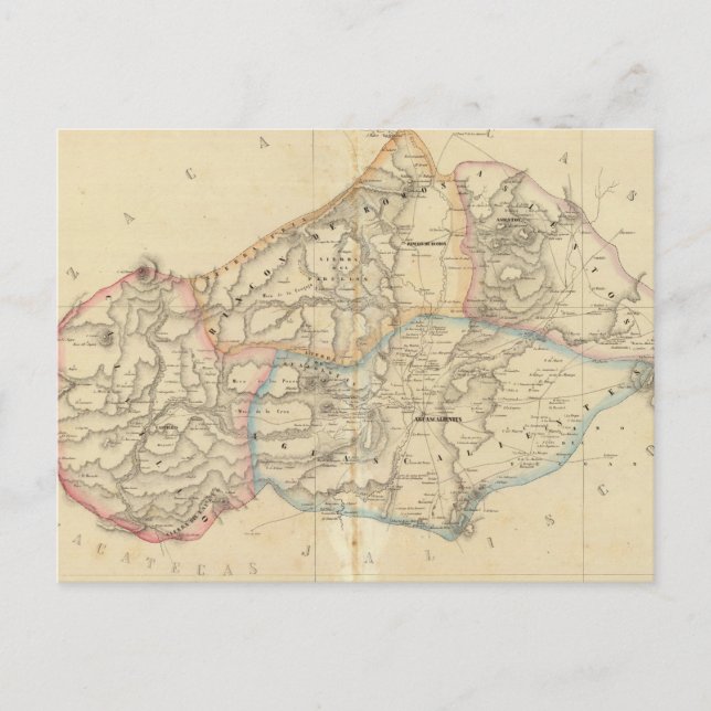 Cartão Postal Aguascalientes, México (Frente)