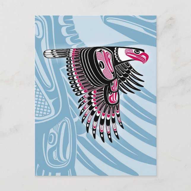 Cartão Postal Águia (Frente)