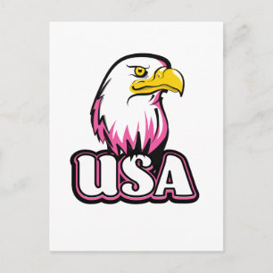 Cartão Postal Águia-careca EUA