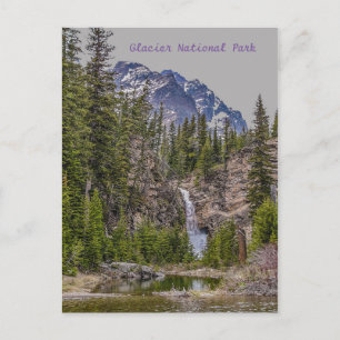 Cartão Postal Águia em execução cai no Primavera