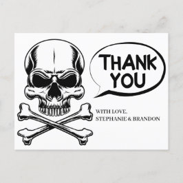 Cartão Postal Ahoy Matey! Obrigado!