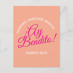 Cartão Postal Ai bendito! Porto Rico