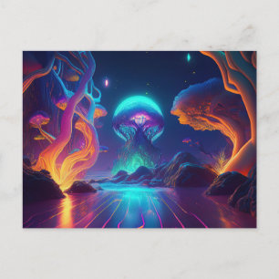 Cartão Postal AI Neon Trees