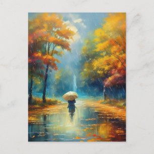 Cartão Postal AI Rainy Day